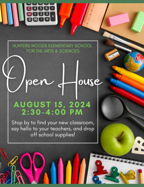 Open house flyer