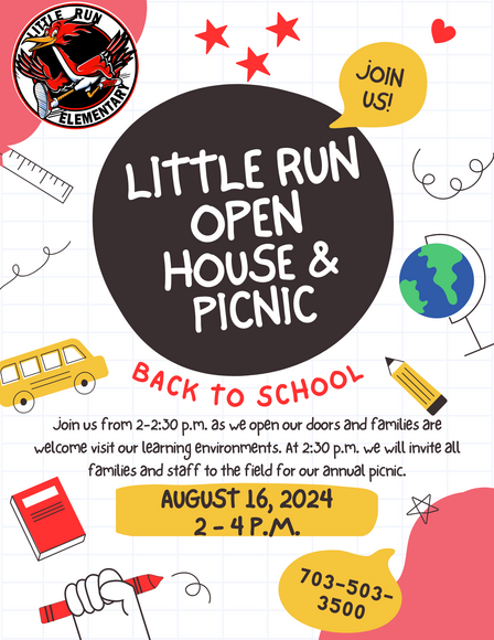 Little Run Open House and Picnic Flyer