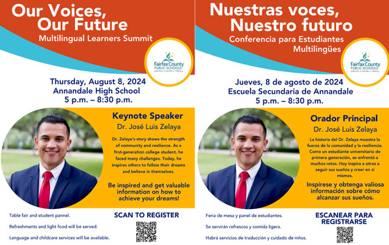 Our Voices, Our Future: Multilingual Learners Summit