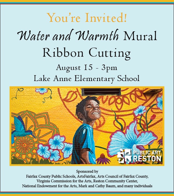 Mural Ribbon Cutting Flyer