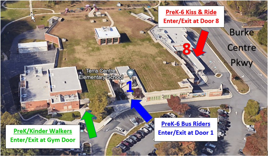 24-25 Arrival & Dismissal Map