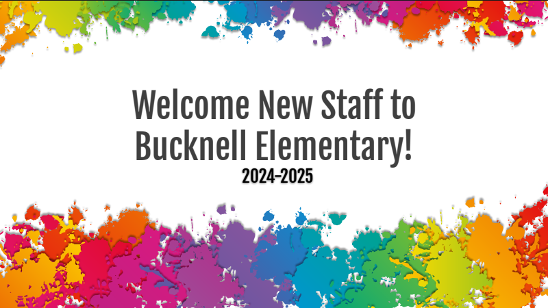 welcome new staff