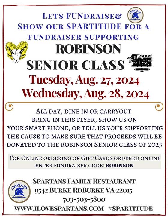 Spartan's Fundraiser