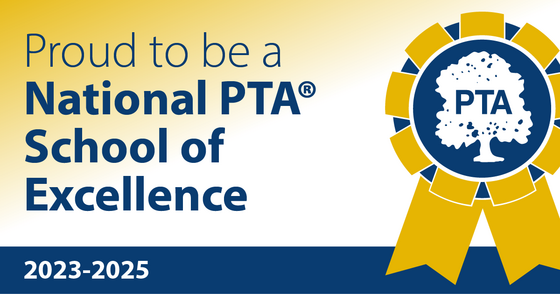 The logo for PTA National School of Excellence