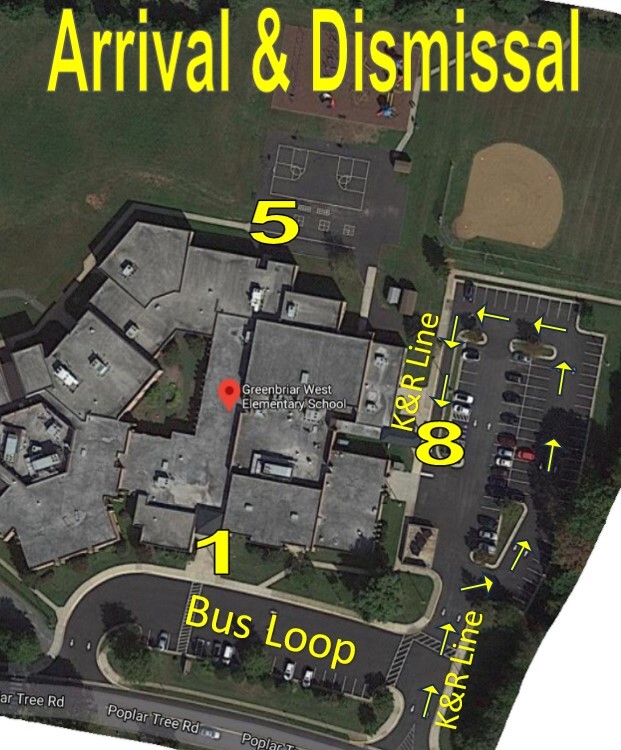 Arrival and Dismissal Map