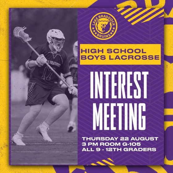 Boys LAX Interest Meeting