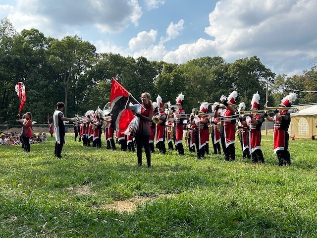 Herndon High School Band Visits Dranesville