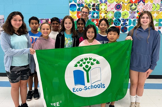 WSES was recently awarded the Green Flag from Eco Schools USA.