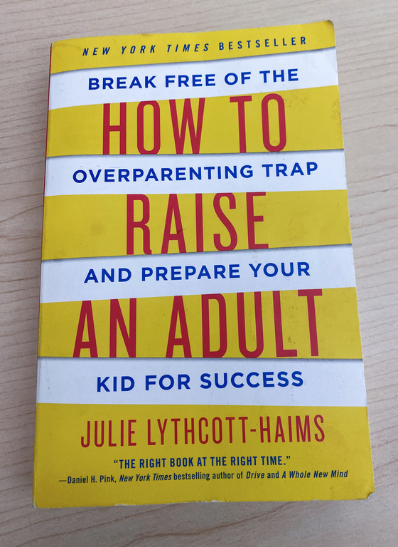 An image of the cover of How to Raise an Adult