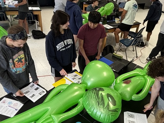 Alien Autopsy in Human Anatomy class