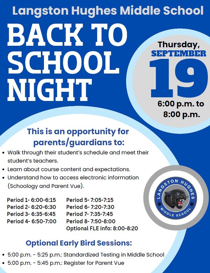 back to school flyer