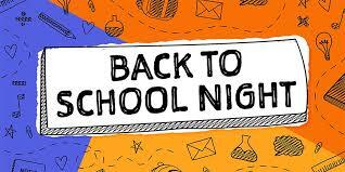 back to school night