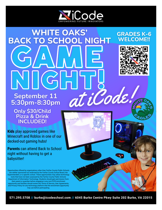 iCode game night