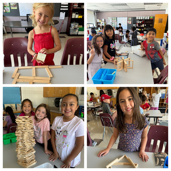 STEAM Lab photo collage