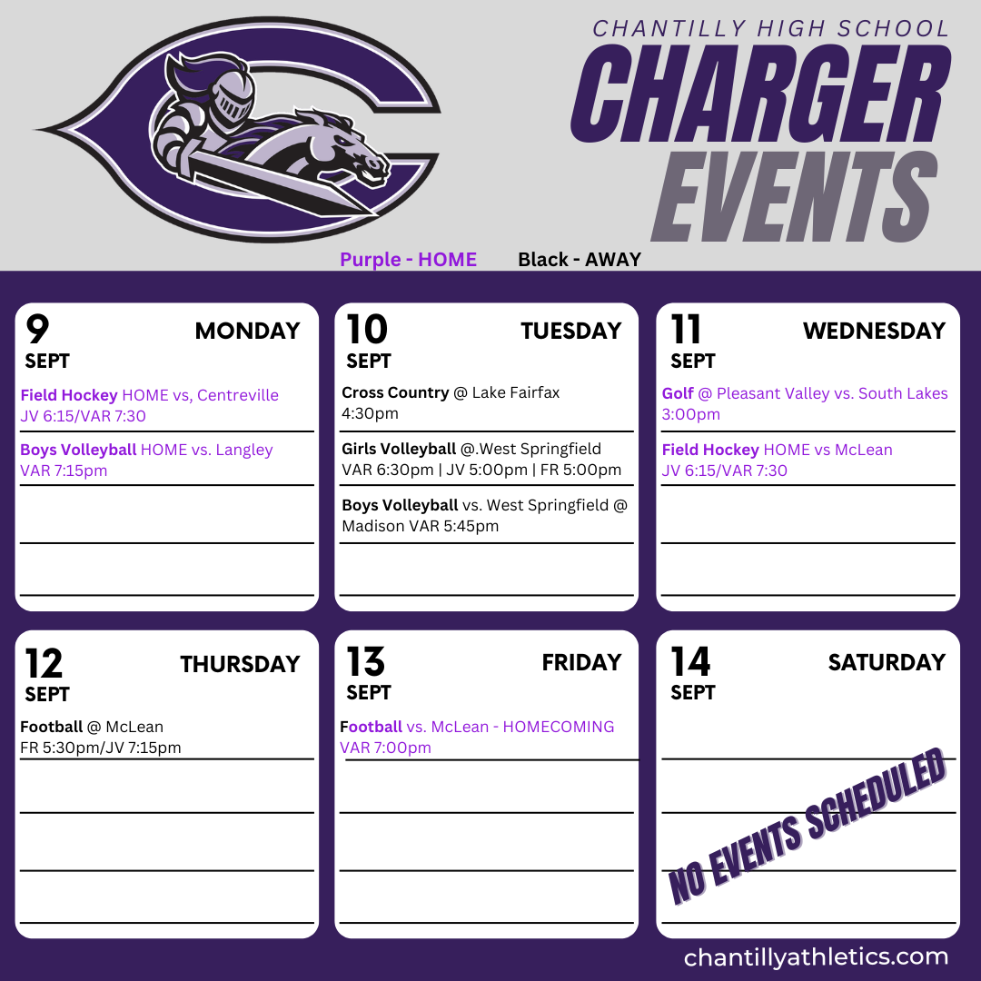 Charger Events