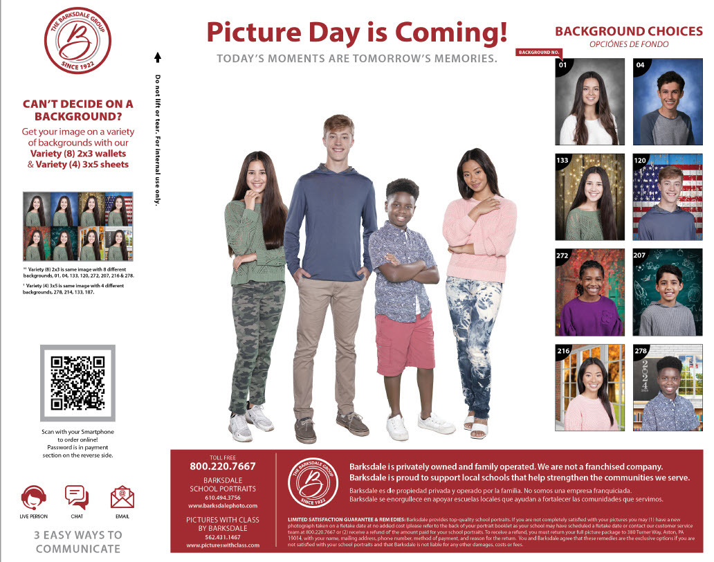 picture day flyer