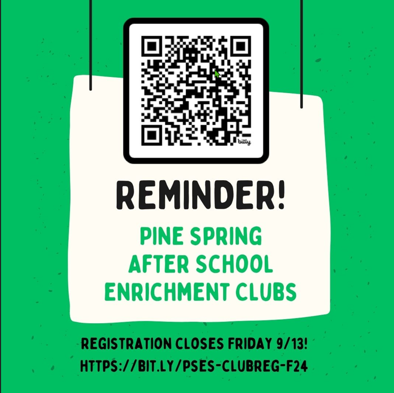 PTA Afterschool Reminder