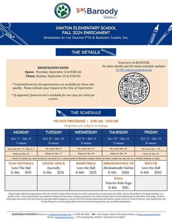 pta enrichment groups