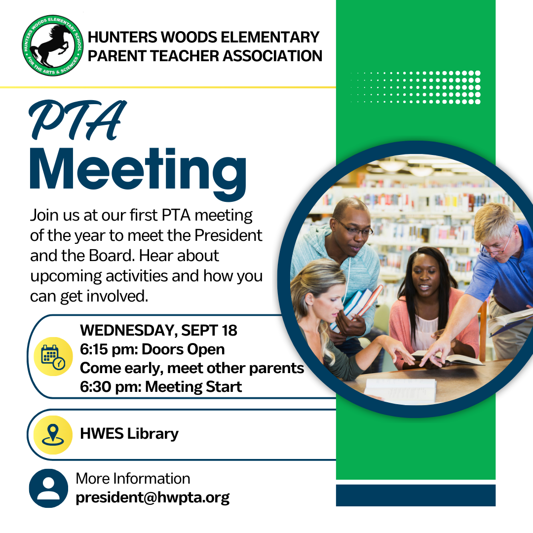 September 18, 2024 PTA meeting announcement