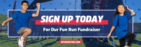 Sign up today for our fundraiser at mybooster.com