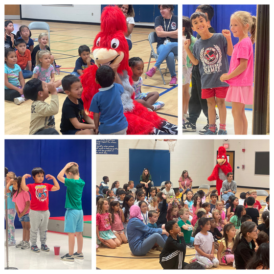 K-3 Roadrunner Games Pep Rally hosted by PTA