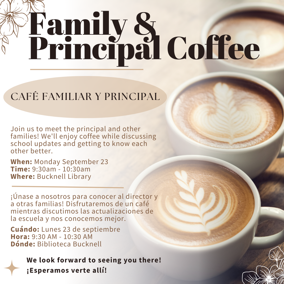 family & principal coffee graphic