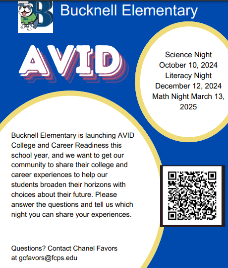 avid parent flyer