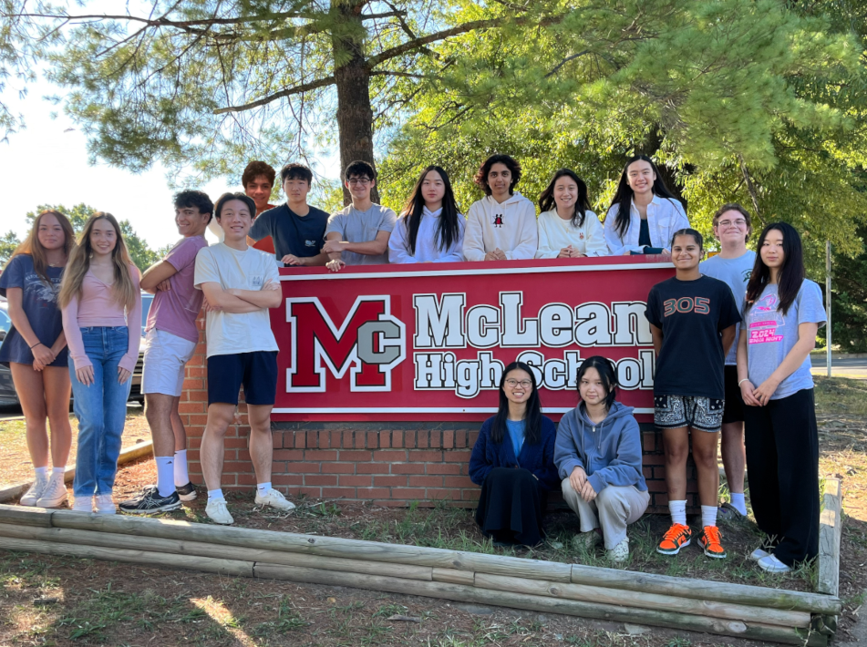 McLean HS photo of Class of 2025 National Merit Semifinalists