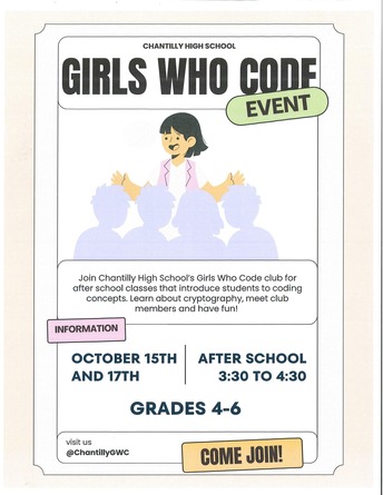 Girls who code flyer 