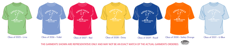 class year t-shirts