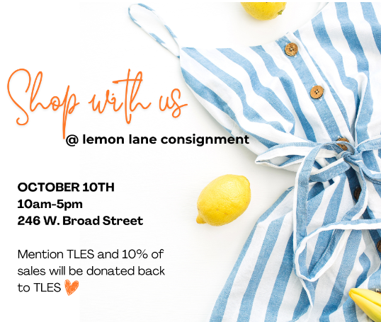 Lemon Lane Consignment Poster