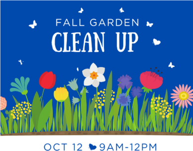 Fall Garden Clean Up Poster