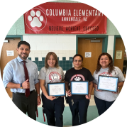 Congratulations to Jacqueline Candray, Blanca Chicas, Carmen Velasco, & Tony Taylor, ​​​on being recognized as September 2024 FCPS CARES recipients!