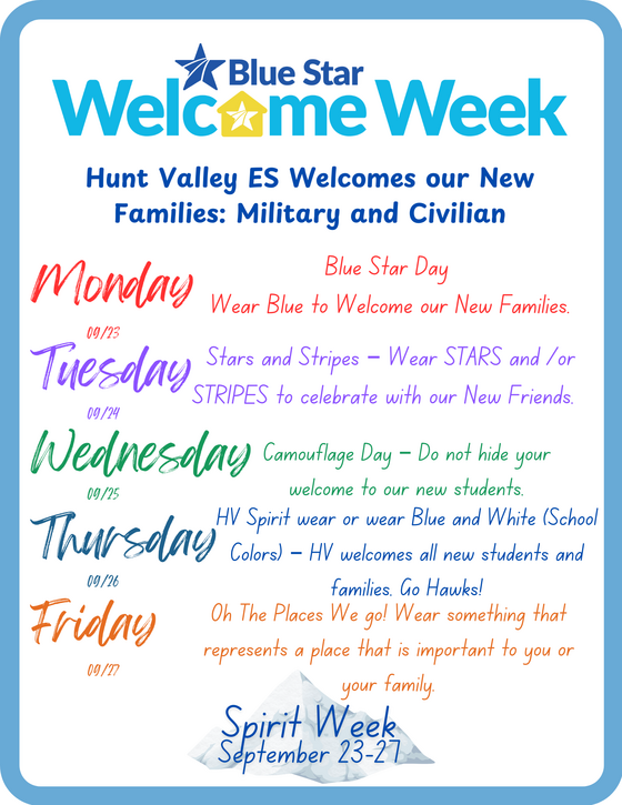 Blue Star spirit week