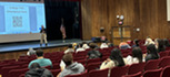 students in auditorium