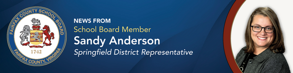 Sandy Anderson - FCPS School Board Springfield District Representative