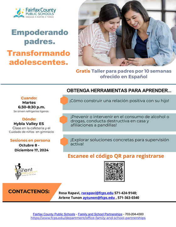 Parent Project Workshop (Spanish)