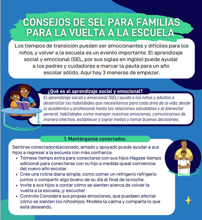 SEL Tips Brochure Spanish page 1