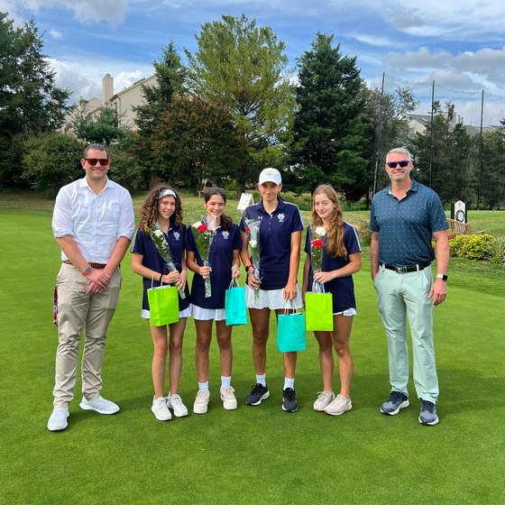 girls golf senior night