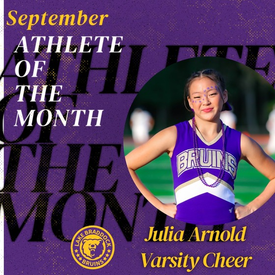 Julia A. September Athlete of the Month