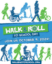 walk bike roll to school