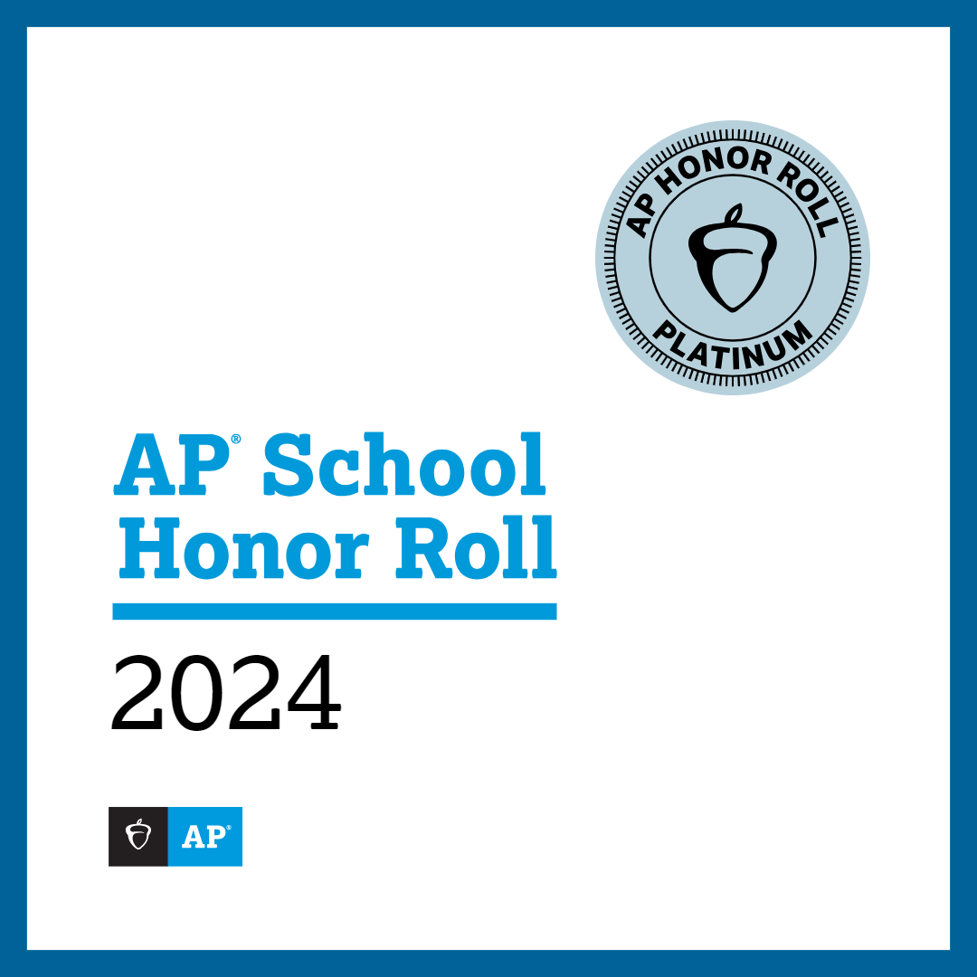 College Board's AP Platinum Award logo