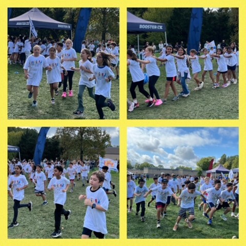 Our students worked hard and celebrated their success by having a blast during the Boosterthon Fun Run!