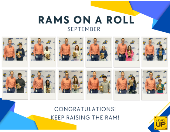 Rams on a Roll for September