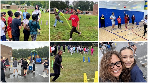 Collage of HMES Field Day Images