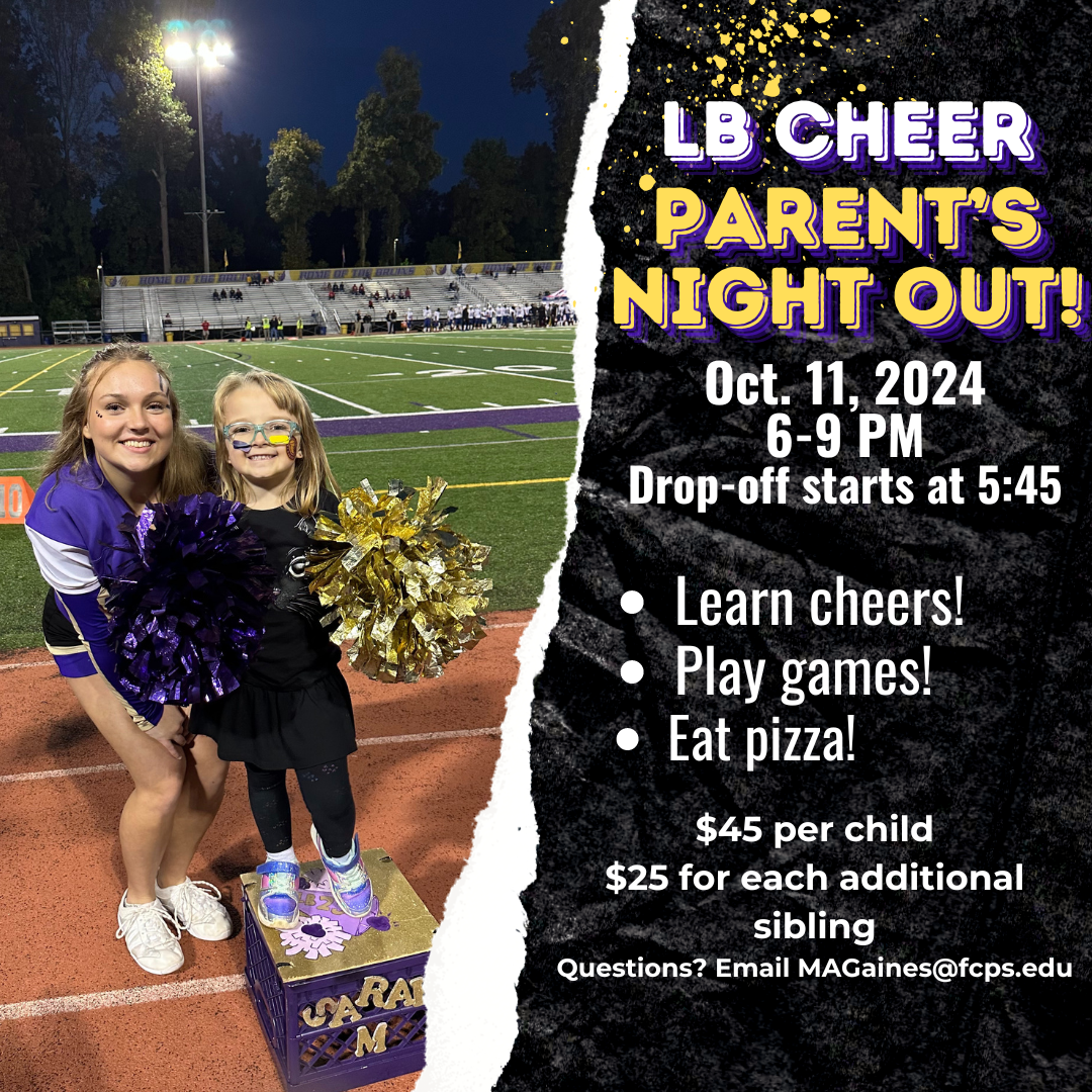 Lake Braddock Cheer Parents Night Out