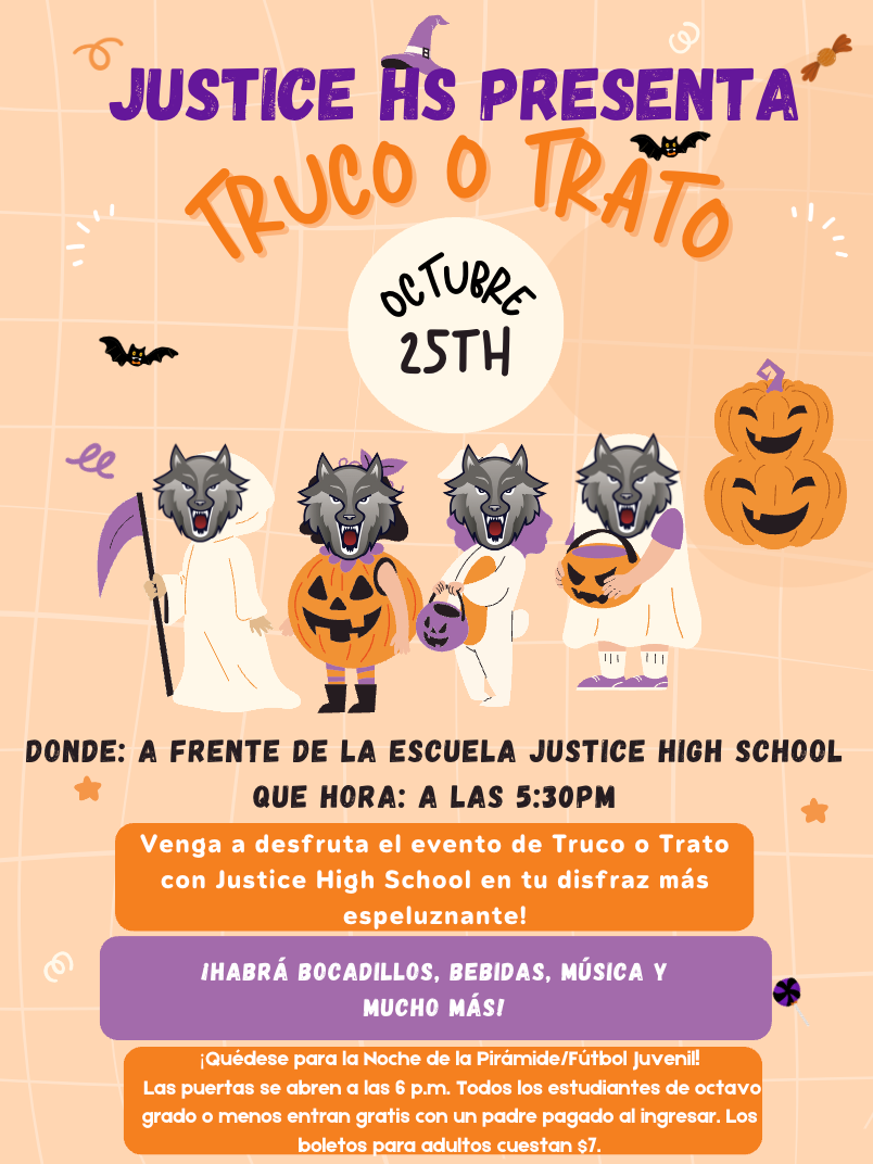 jhs trick or treat spanish