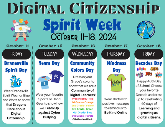 Digital Citizenship Spirit Week