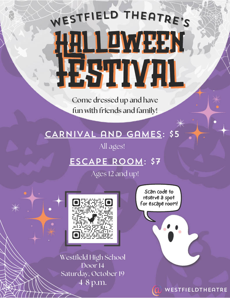 Westfield Halloween Flyer