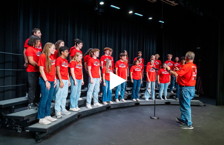 Annandale Singers performing at School Board Meeting 